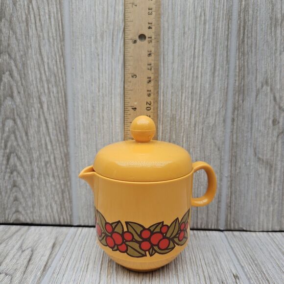 Vintage 70's Emsa‎ Lot MCM Retro Mod Cream Sugar Butter Salt Pepper W. Germany - Picture 13 of 15